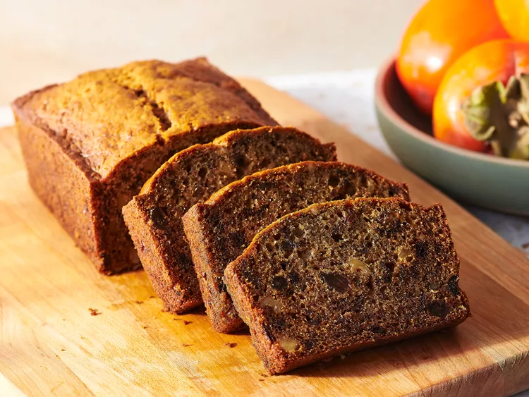 persimmon bread dish